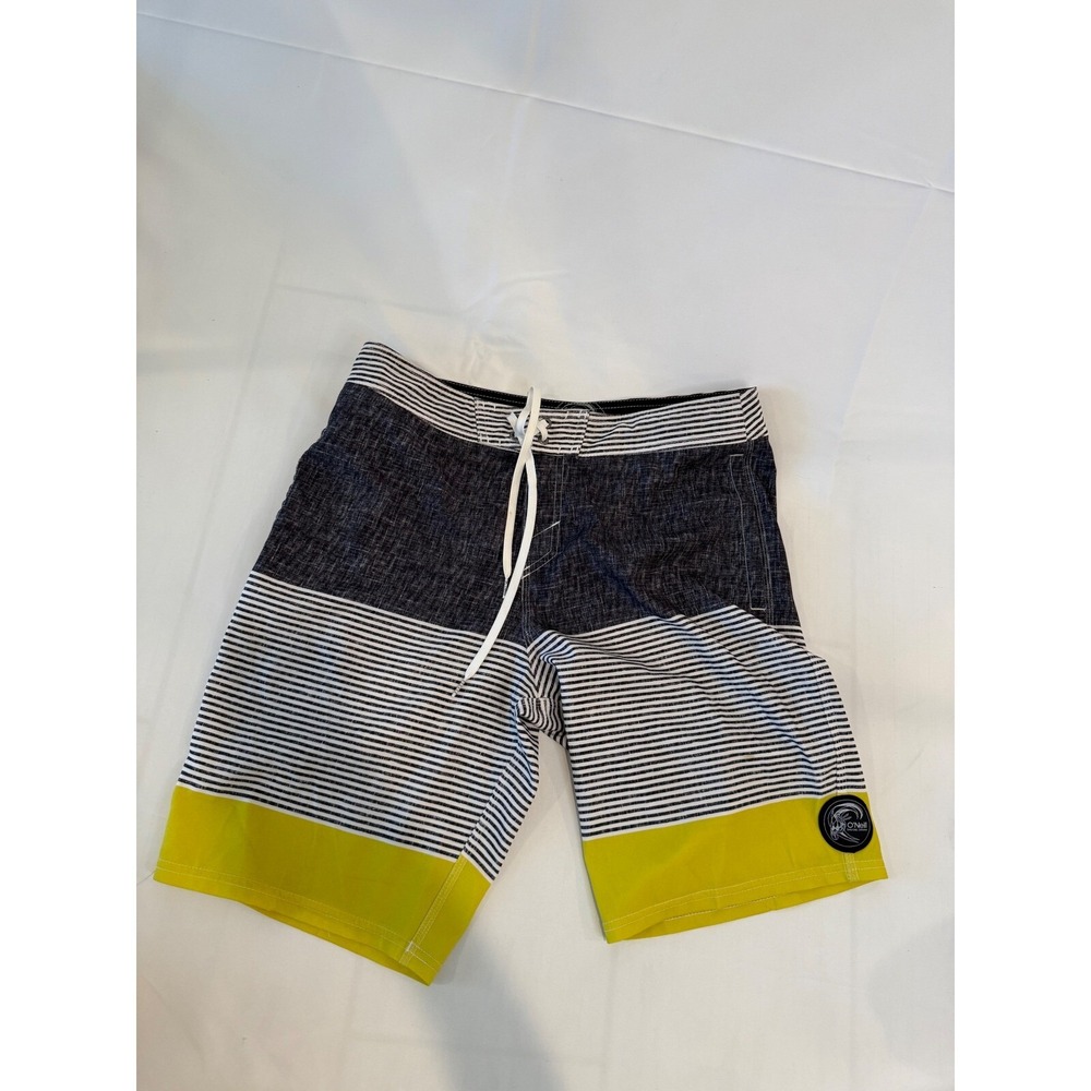O'Neill‎ Hybrid Swim Trunks Striped Board Shorts Beach Surf Size 32